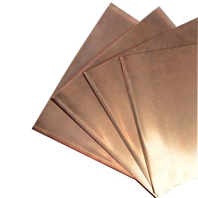 China Custom Decoration Industry Copper Plate Copper Sheet Copper Sheet 5mm Thick Copper Plate for sale