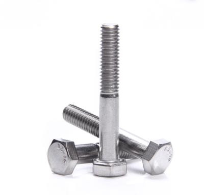 China High Strength Hex Bolt DIN931 DIN933 Steel Class8.8/10.9/12.9 Hex Head Bolts for sale