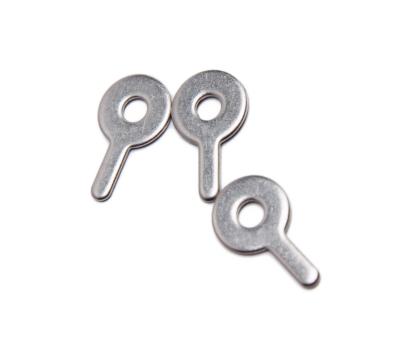 China Din93 Wedge Stainless Steel Tag Seals Handle Seal Tag Seals With Long Tag for sale