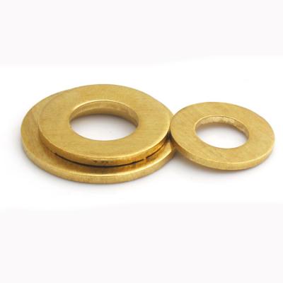 China Metric DIN125 Wedge Gasket H65 Brass Flat Brass Plain Gaskets Gasket for sale