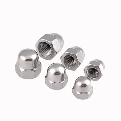 China Heavy Industry Stainless Steel Hexagon Nut DIN1587 Domed Acorn Hex Nut for sale