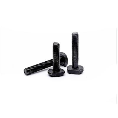 China Black Grade10.9 Oxide Bolt T Bolt T Head Type Construction T Bolts for sale