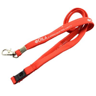 China New Promotional Gift Custom Logo Printed Metal Hook Keyring Elastic Bracelet Tube Lanyard Pink for sale