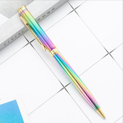 China IU Factory Price Cute Customize Metal Pen Student Fountain Ballpoint Gel Pens For Flow Painting for sale