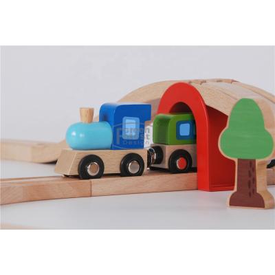 China Slot Toy Hot Sale 37 Pcs Train Toys Set Train Set Toy Railway Toy Car Track for sale