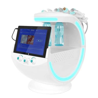 China YanYi's Multifunctional Intelligent Ultrasonic Pigment Removal RF Aqua Skin Scrubber Dermabrasion Hydrafacials Ultrasonic Machine for sale