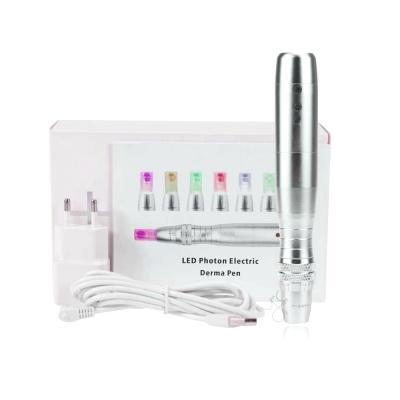 China YanYi 7 Color Dermapen Photon Therapy Electric Led Light Blood Vessels Removal Derma Pen for sale