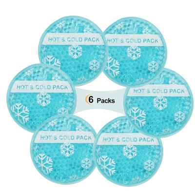 China Non-Toxic Square Reusable Hot And Cold Packed Ice Therapy Gel Beads Packs for sale