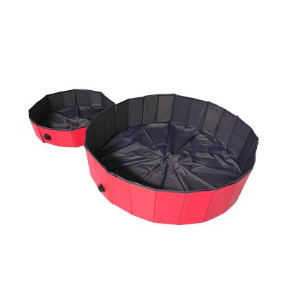 China COMPOUNED FABRIC WITH PVC Collapsible Dog Pool Various Manufacturers Wholesale Sizes for sale