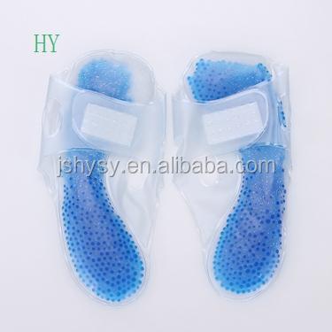 China Flip Flops Foot Therapy Cold Compress Gel Cooling Slipper for sale