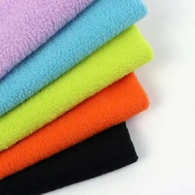 China 155cm Width Double Side Brush One Side Anti-Pilling Polar Fleece Fabric for Winter Pajamas for sale