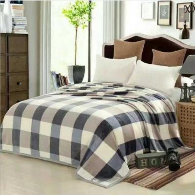 China Super weiche Flannel voll 100% Polyester 80 Baby Decke in jeder PANTONE Farbe gewickelt zu verkaufen