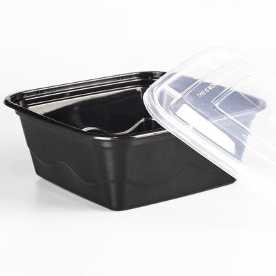 China 2021 New Arrival Wholesale Price Disposable Plastic Take Away Disposable Bento Lunch Box for sale