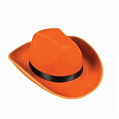 China Western Style Character in Orange Cowboy Hat of Various Sizes for sale