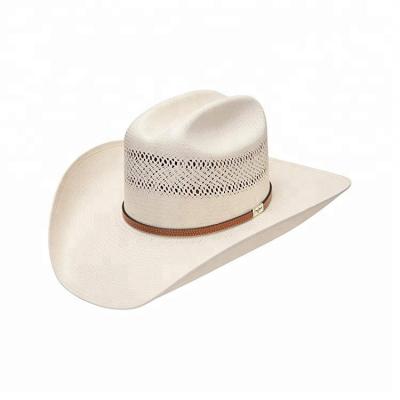 China Basic High Quality and Fashion Character Paper Straw Cowboy Hat for sale