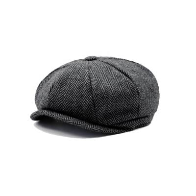 China New Character Painter Hat Octagonal Cap Fashion Cotton Casual Beret Hats For Men for sale