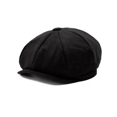 China Character Winter High Quality Casual Octagonal Hat Style French Berets For Women for sale