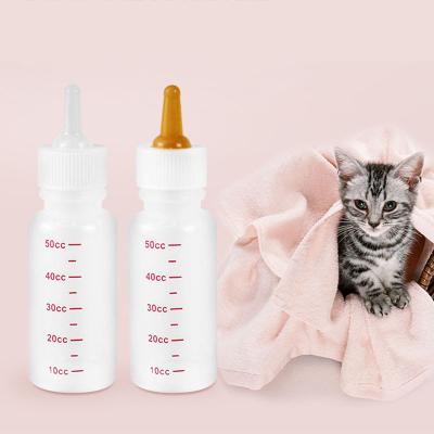 China Viable pet feeding bottle care bottle for cats and dogs drinker for small pets 2020 wholesale hot sale pet bottle botella Para mascota for sale