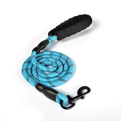 China Padded Midepet Amazon Success Walking Medium Large Dog Rope Leash Padded Nylon Climbing Rope Dog Leash Reflective for sale