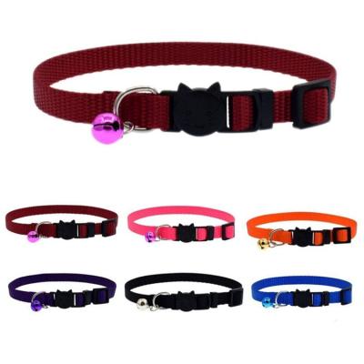 China Custom Luxury Personalized Dog Collar OEM DETACHED Logo Adjustable Blank Plain Nylon for sale