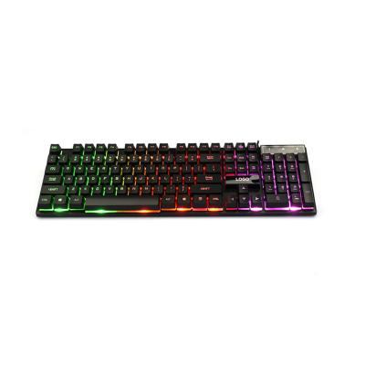 China For Desktop Cheapest Wired USB Keyboard and Mouse Combo For PC Luminous Gaming Main Board and Mouse Tablet Connect Keyboard and Mouse for sale