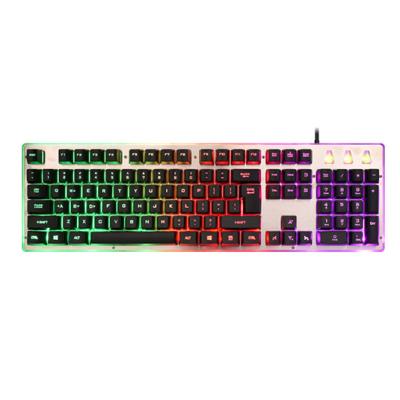 China For Home Office Gaming Keyboard And Mouse Combo USB RGB OEM Status ABS Keyboard Mouse Set Tablet Pink Connect Keyboard And Mouse for sale