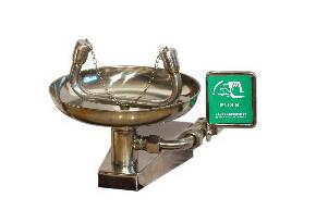 China Emergency safety eyewash wall-mounted 304 stainless steel 6640 for sale