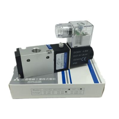 China 3V310-10 3V210-08 CNJL Japan Mitsubishi Corporation Switching/pure copper coil/high frequency/durable directional pneumatic solenoid valve for sale