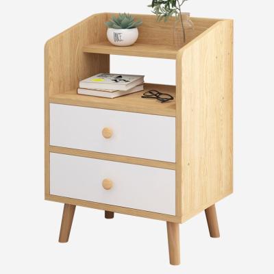 China (Others)Cheap High Quality Selling Adjustable Top Bedside Cabinet Bedside Table Panel Furniture With Drawers for sale