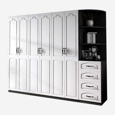 China New popular modern large multifunctional storage wardrobe side cabinet with storage drawers for sale