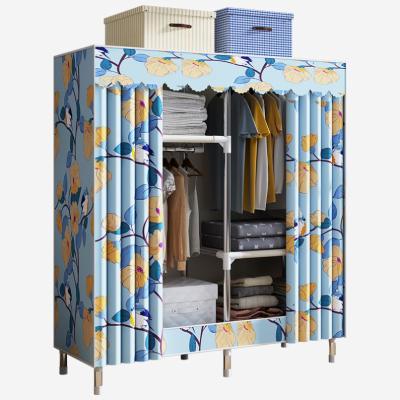 China Cheap (wholesale price other)Adjustable Cloth Closet Cabinet Wardrobe Disposable Steel Cabinet for sale