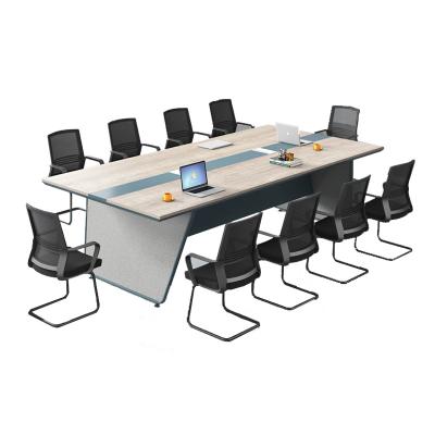 China Office Meeting Room Antique Modern Furniture Wooden Long Office Conference Table For 10 for sale