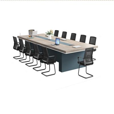 China Office Desk 4 Person Modern Multi Conference Table for sale