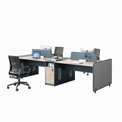 China Rectangular Multi Able Executive Desk Work Station Partition for sale