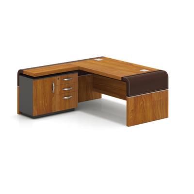 China Modular Office Furniture Table Desk L Shaped Executive Desk for sale