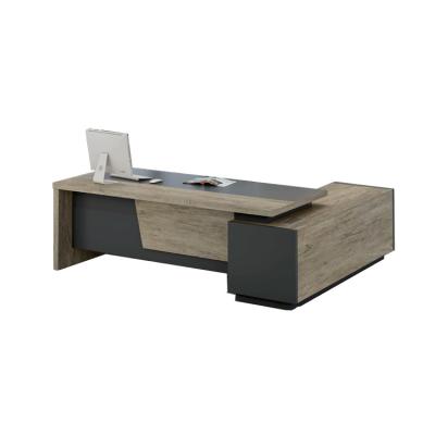 China Staff Office Furniture Workstation L Shaped Executive Desk for sale