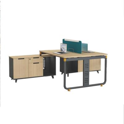 China Professional Workstation Desk Modern Office L Shaped Work Station for sale