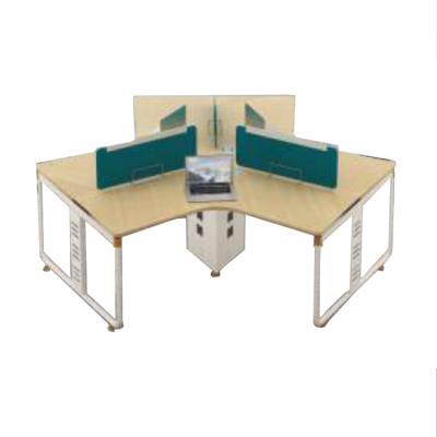 China 2021 New Luxury Wood Frame Meeting Table Work Station Partition for sale