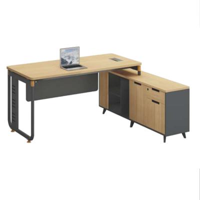 China Chairman Large Big L Shaped Table Executive L Shaped Executive Desk for sale