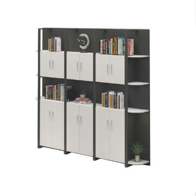 China Furniture Bookshelf MDF Wooden Narrow Home Bookcase for sale