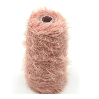 China Cheap High Tenacity Winter Fancy Feather Mink Yarn For Knitting Socks for sale