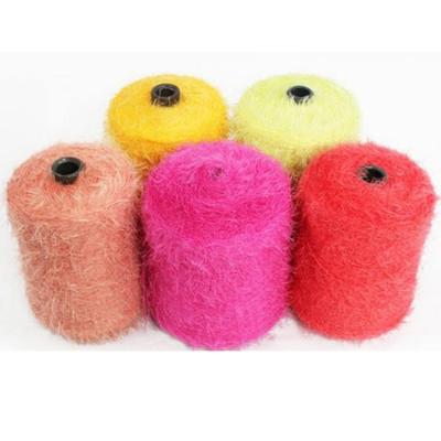 China High Tenacity Nylon Rabbit Hair Yarn Corn Spun Yarn For Knitting for sale