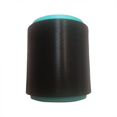 China High Tenacity Nylon Yarn 6 Filament Polyamide Mother Thread Black 300D/10F For Knitting for sale