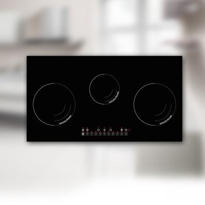 China Best Top Quality Outdoor Selling Induction Hob Fast 3 Head Built In Induction Cooktop for sale