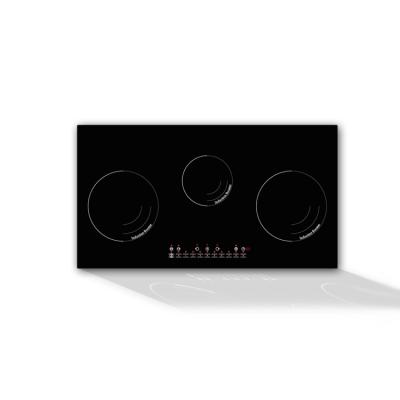 China Best Selling Good Quality Induction Hob Outdoor Quick Range Cooking 3 Zone Induction Hob for sale