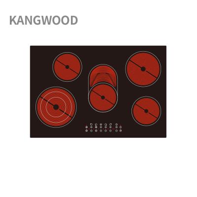 China 8500W 220V 50HZ CE SAS 5 Ceramic Electric Cooktop Outdoor Burner for sale