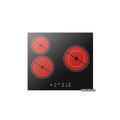 China 5200W 3 surface burners built in ceramic hob for sale