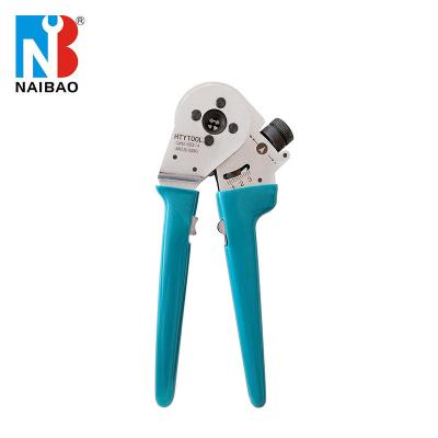 China Mini Manual Self Adjusting Tube Ferrules Terminal Crimpzange Bootlace Crimper Crimpadora Plier Hand Electrical HSC8 1-4 Crimping Tool for sale