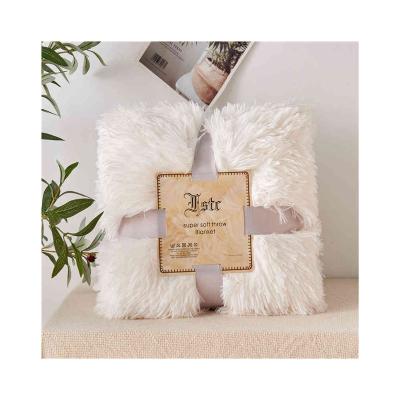 China Wholesale High Quality Cheap Blanket PORTABLE Faux Fur Mink Blankets Warm Conforty Luxury for sale