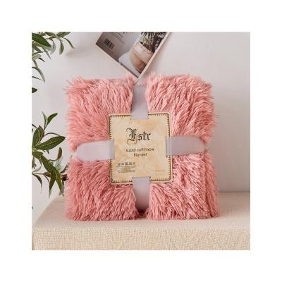 China Quality Factory Outlet Guaranteed Warm PORTABLE Plush Fluffy Blanket Flannel Fleece Single Blanket For Couch for sale